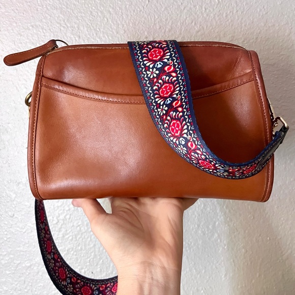 1990s COACH Vintage Austin Leather Bag Convertible Crossbody Purse Clutch USA - Picture 2 of 16